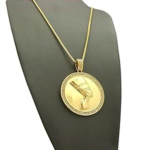 Amazon.com: Fashion 21 Egyptian Queen Side Face Nefertiti